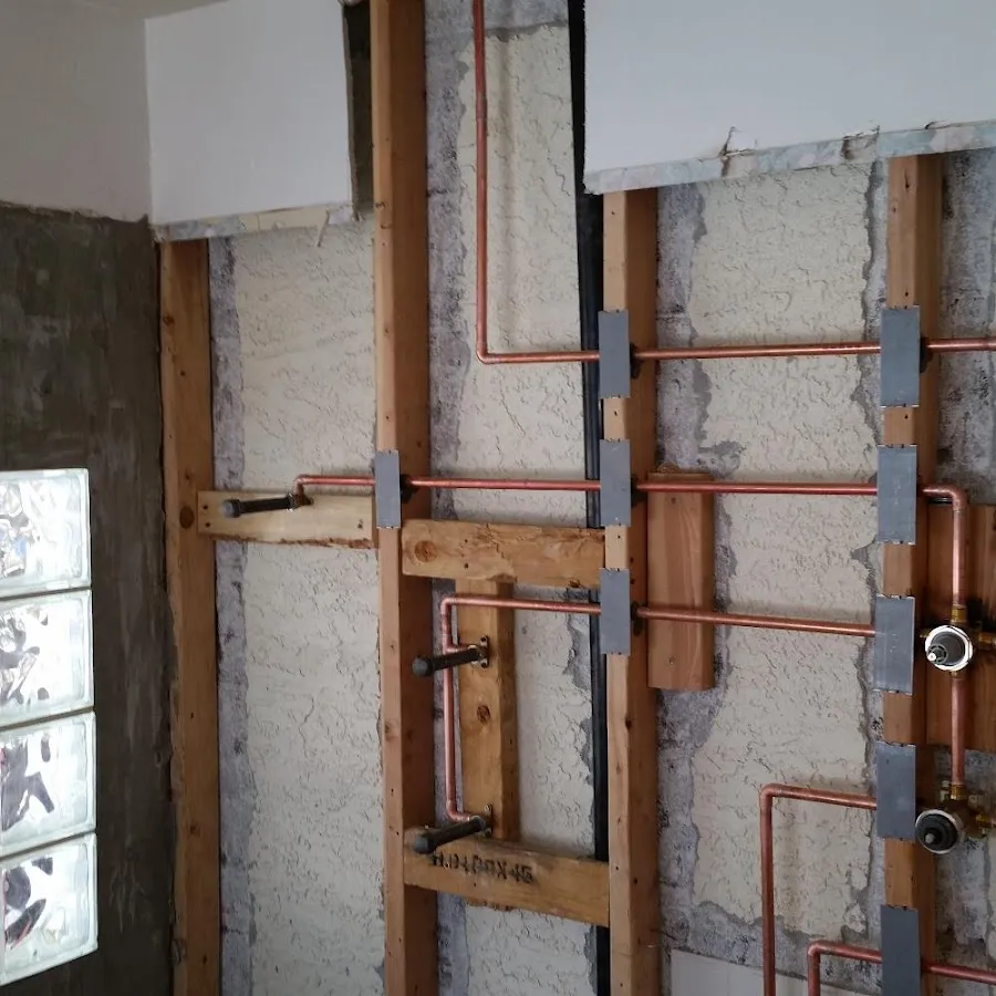 Copper pipe installation for Repiping in Lockwood